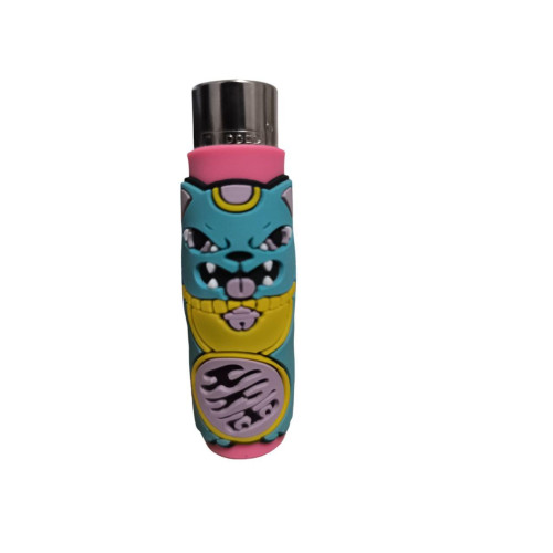 Запальничка Clipper Cat Silicone у силіконовому чохлі (набір з 6 шт.)