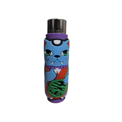 Запальничка Clipper Cat Silicone у силіконовому чохлі (набір з 6 шт.)