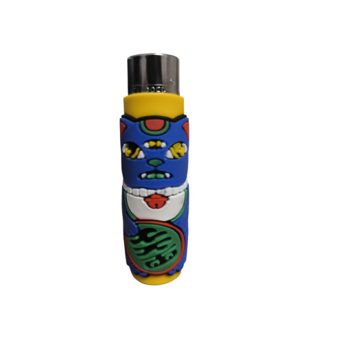 Запальничка Clipper Cat Silicone у силіконовому чохлі (набір з 6 шт.)