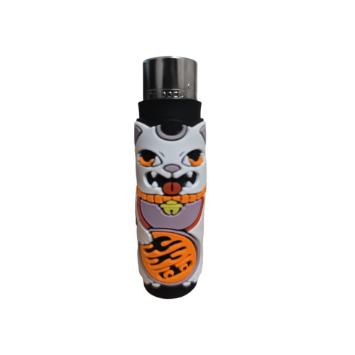 Запальничка Clipper Cat Silicone у силіконовому чохлі (набір з 6 шт.)