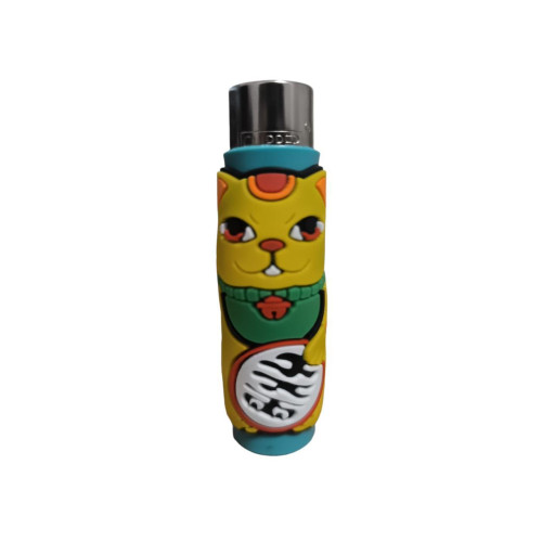 Запальничка Clipper Cat Silicone у силіконовому чохлі (набір з 6 шт.)