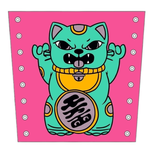 Запальничка Clipper Cat Pink у силіконовому чохлі