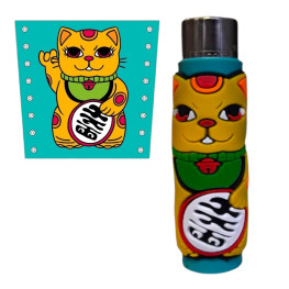 Запальничка Clipper Cat Blue у силіконовому чохлі