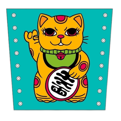 Запальничка Clipper Cat Blue у силіконовому чохлі