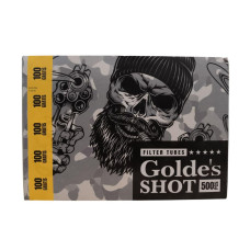 Гильзы для набивки сигарет GOLDE'S SHOT 500шт
