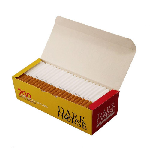 Гільзи для набивання сигарет Dark Horse Extra Size Filter 24 мм 200 шт