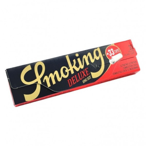 Папір для самокруток SMOKING KS DE LUXE + TIPS