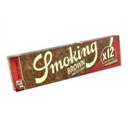 Конусний папір для самокруток SMOKING KS CONES BROWN