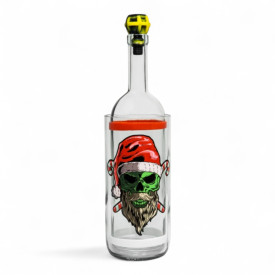 Скляний водний Skull Santa