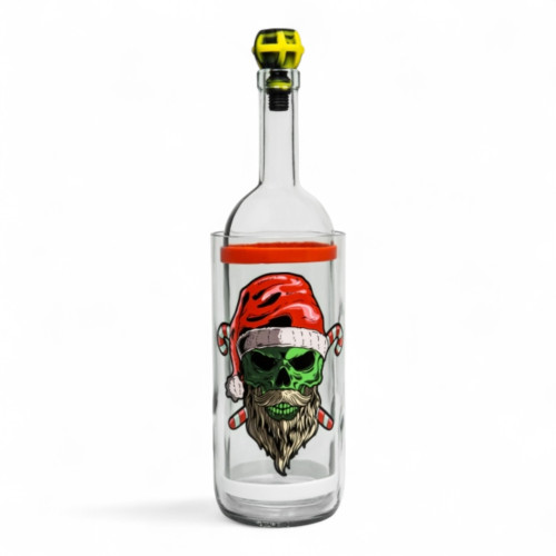 Скляний водний Skull Santa