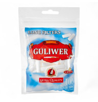 Фильтры для самокруток GULIWER REGULAR LONG 8X20 мм (100 шт)