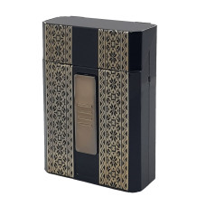 Портсигар с USB зажигалкой металлический