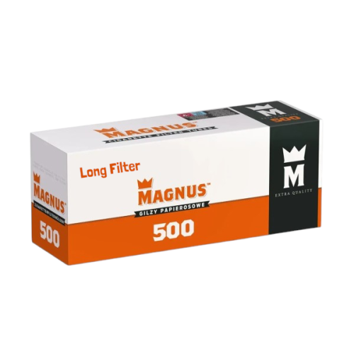 Гільзи для цигарок Magnus Long 500 шт (20мм)