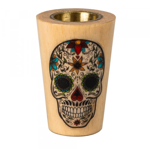 Наперсток з дерева Color Skull 
