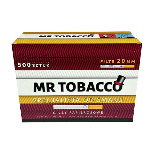 Гільзи для набивання сигарет MR TOBACCO 500 шт
