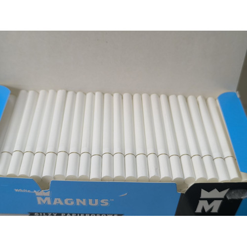 Гільзи для цигарок Magnus Slim White (білі) - 6,5 мм 500 шт