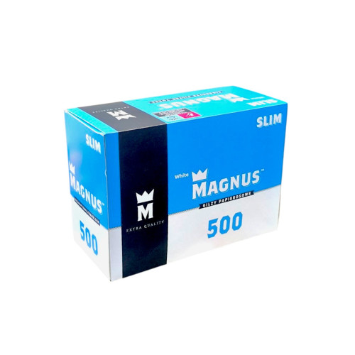 Гільзи для цигарок Magnus Slim White (білі) - 6,5 мм 500 шт