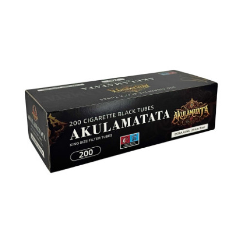 Гільзи для цигарок Akulamatata Extra Long 200 (24мм)