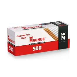 Гільзи для цигарок Magnus Extra Long 500 шт (24мм)
