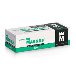 Гільзи для цигарок Magnus Ментол - 8мм 200 шт