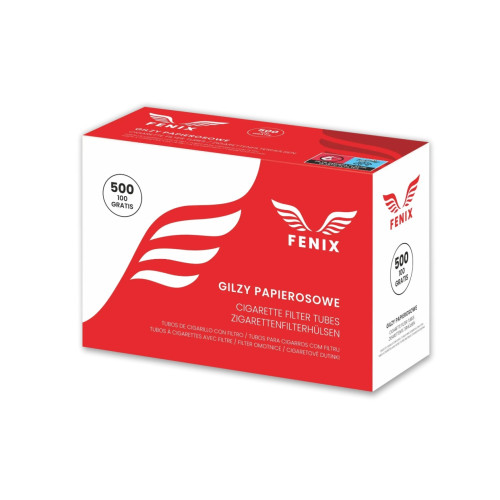 Гільзи для цигарок Fenix – 8 мм 500 шт