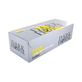 Гільзи для набивання сигарет DARK HORSE CARBON X-LONG  24мм 200 шт