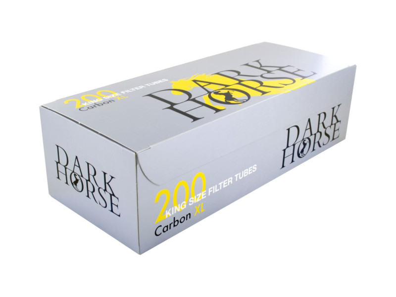 Гільзи для набивання сигарет DARK HORSE CARBON X-LONG  24мм 200 шт