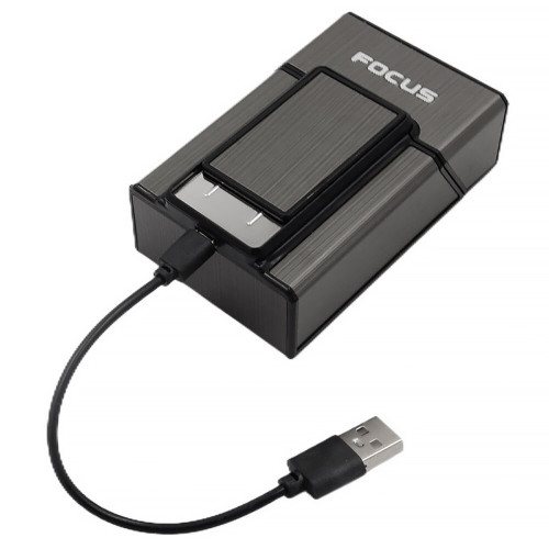 Портсигар з USB запальничкою  (18-20)
