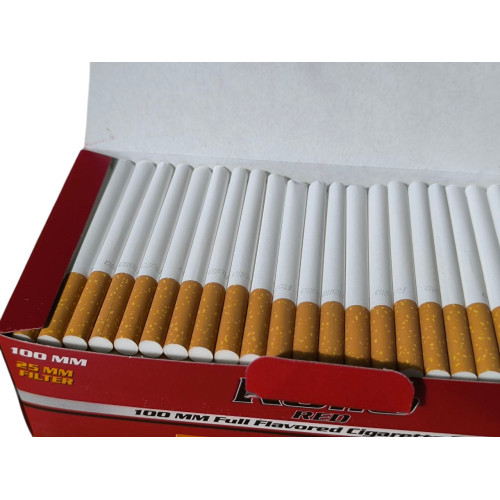 Сигаретні гільзи Rollo Red  King Size  100 * 25 мм