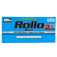 Сигаретные гильзы Rollo Blue  King Size  100 * 25 мм