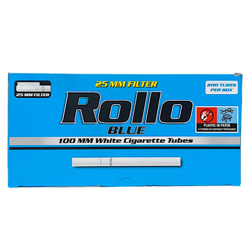 Сигаретні гільзи Rollo Blue  King Size  100 * 25 мм
