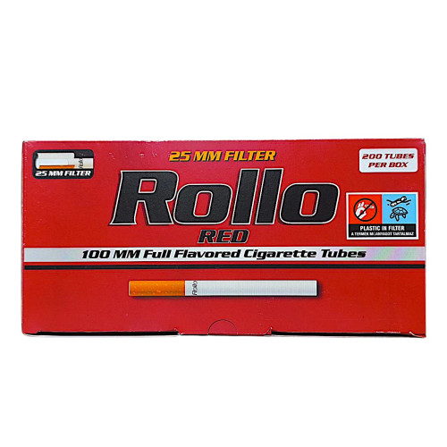 Сигаретні гільзи Rollo Red  King Size  100 * 25 мм