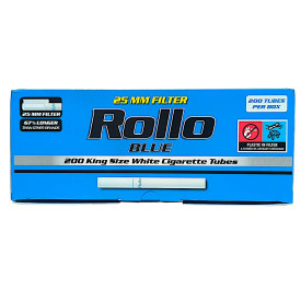 Гильзы для сигарет Rollo Blue King Size 200 шт 25 мм