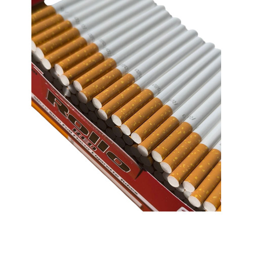 Гільзи Rollo Micro Slim Red 200 шт 5.5х20 мм