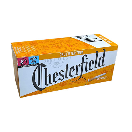 Гільзи для цигарок Chesterfield original 250 (24мм) Extra Long