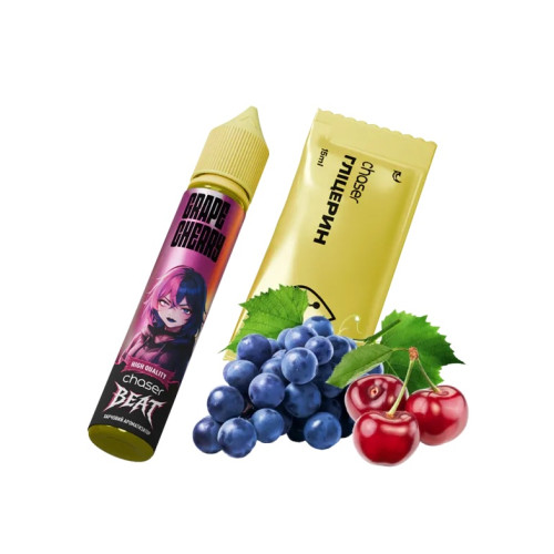 Набір Чейзер F/P 30 мл 50 мг Chaser Beat Grape Cherry Виноград Вишня
