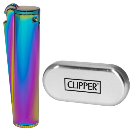 Запальничка Clipper Metal Gasoline Icy  (Бензинова)