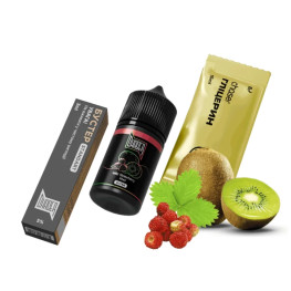 Набір Чейзер F/P 30 мл 50 мг Ківі Суниця Kiwi Wild Strawberry