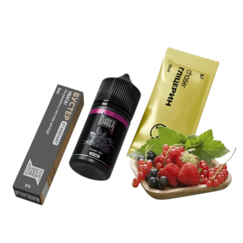 Набор для самозамеса Чейзер F/P 30 мл 50 мг Лесные ягоды  Chaser Black Forest Mix Ultra