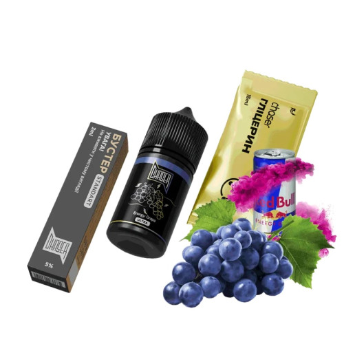 Набір Чейзер F/P 30 мл 50 мг Виноградний Енергетик Energy Grape