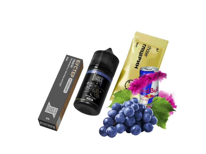 Набір Чейзер F/P 30 мл 50 мг Виноградний Енергетик Energy Grape