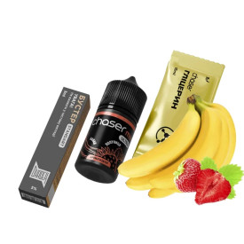 Набір Чейзер F/P 30 мл 50 мг Банан полуниця Chaser Banana Strawberry