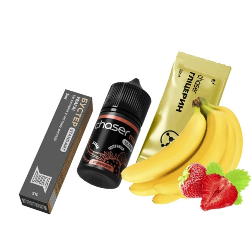 Набір Чейзер F/P 30 мл 50 мг Банан полуниця Chaser Banana Strawberry 