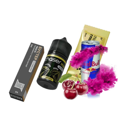 Набір Чейзер F/P 30 мл 50 мг Вишневий Енергетик Chaser Mix Energy Cherry 