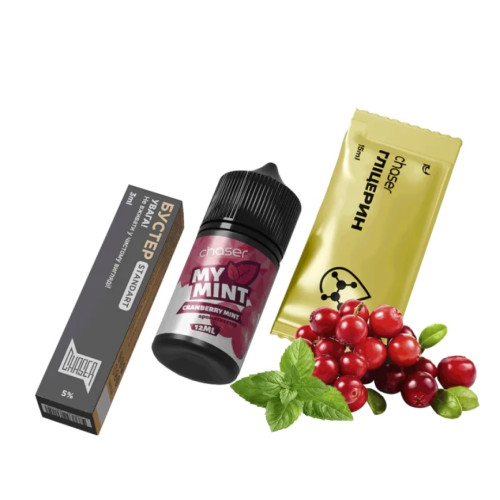 Набір Чейзер F/P 30 мл 50 мг Журавлина М'ята Cranberry mint