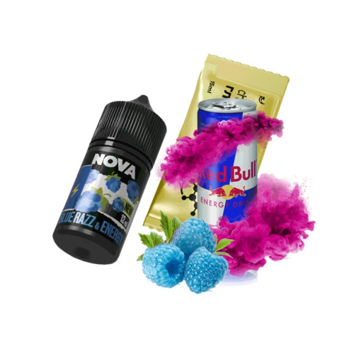 Набір Чейзер F/P 30 мл 50 мг Chaser Nova Енергетик Чорниця  Red Bull&Blue Raspberry