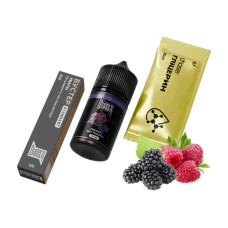 Набор для самозамеса Чейзер F/P 30 мл 50 мг Eжевика кислая малина Blackberry Sour Raspberry Ultra