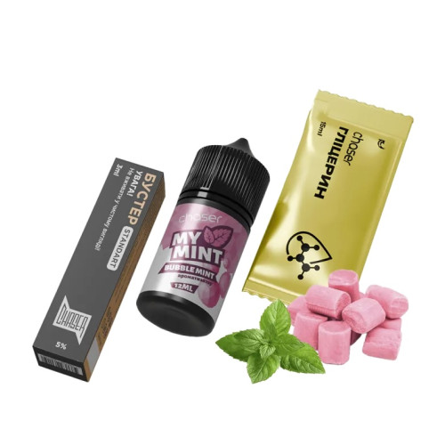 Набір Чейзер F/P 30 мл 50 мг Жуйка М'ята Bubble mint