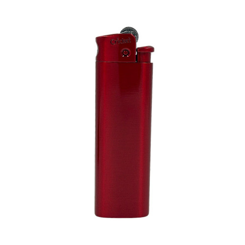 Запальничка Cricket Turbo Metal RED Matt