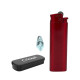 Запальничка Cricket Turbo Metal RED Matt
